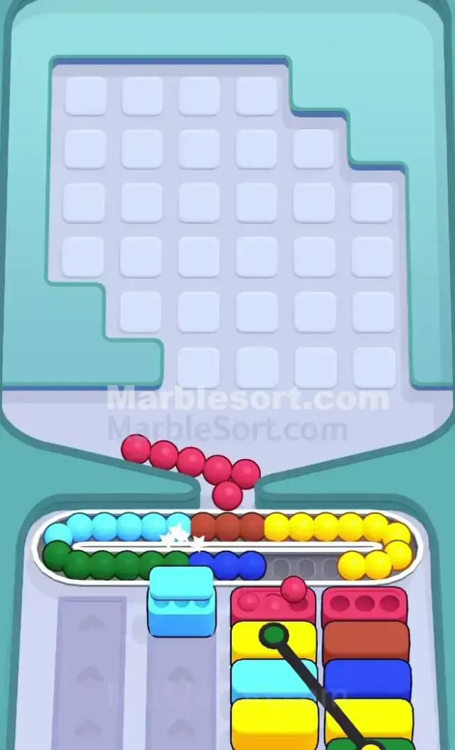 Marble Sort Level 348 Solution 3