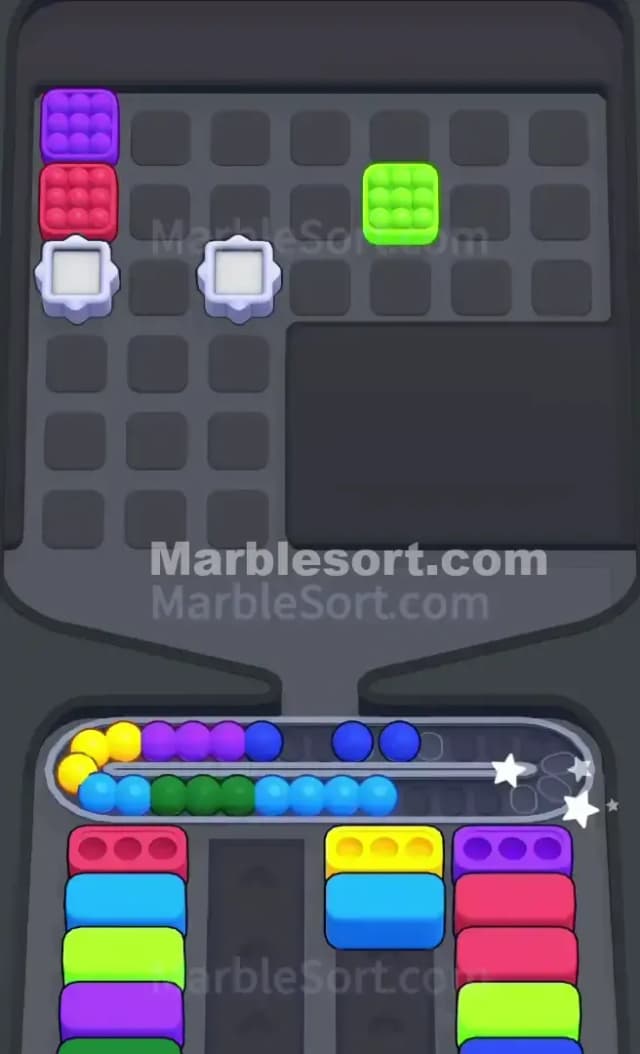 Marble Sort Level 604 Solution 3