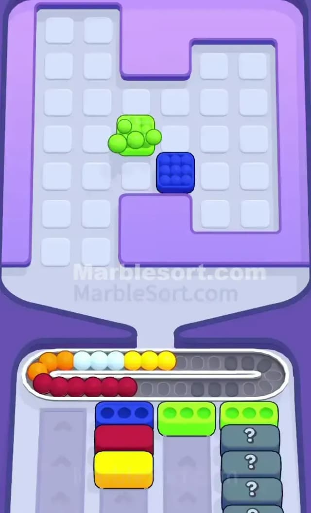 Marble Sort Level 518 Solution 3