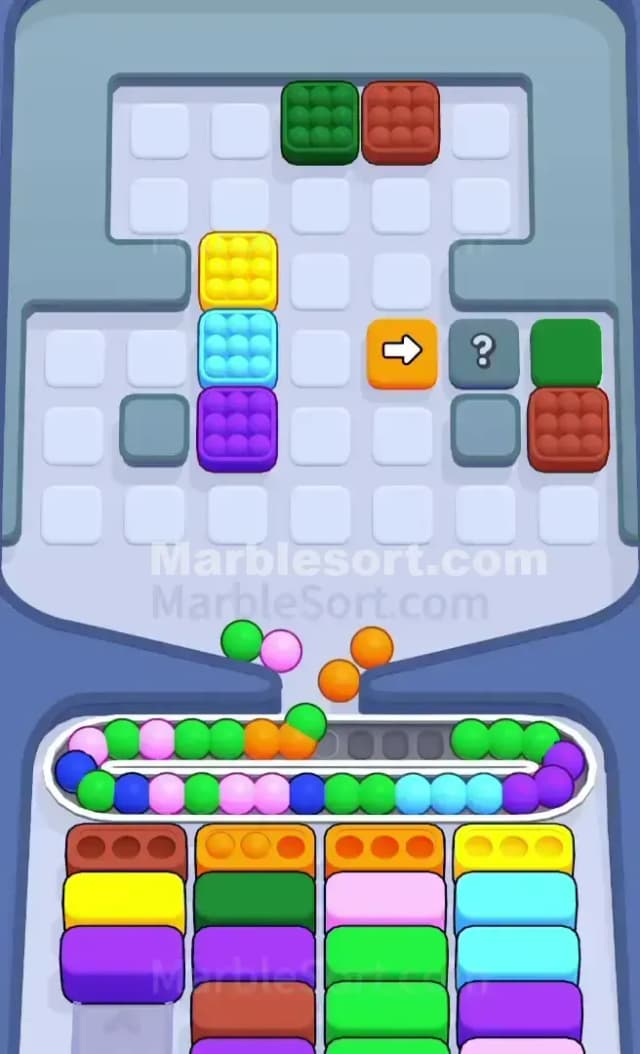 Marble Sort Level 618 Solution 2