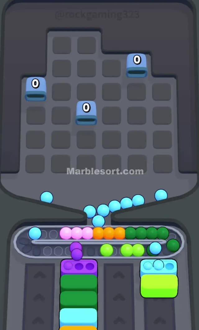 Marble Sort Level 57 Solution 3