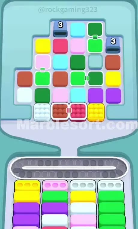 Marble Sort Level 43 Screenshot