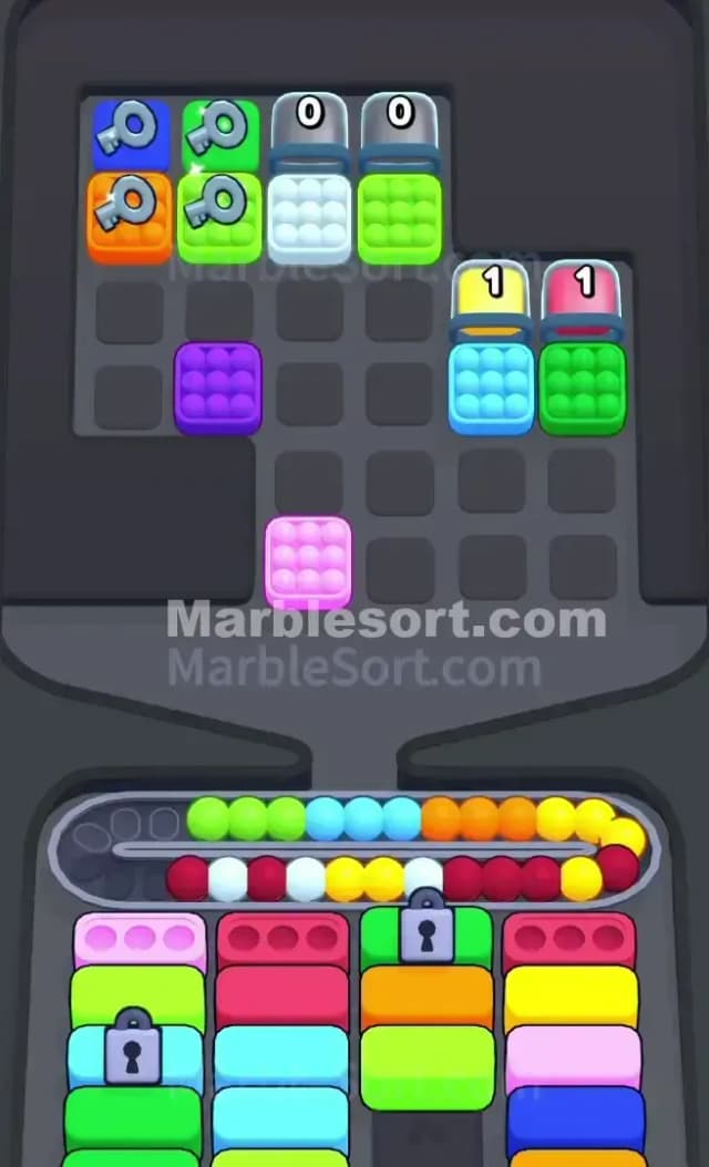 Marble Sort Level 597 Solution 2