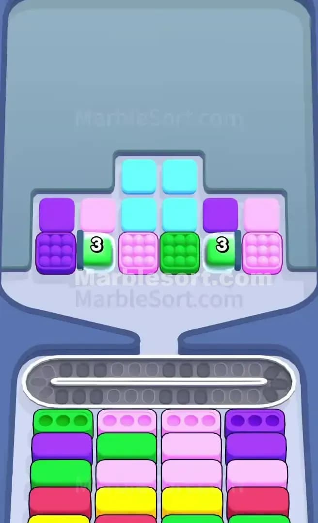Marble Sort Level 541 Screenshot