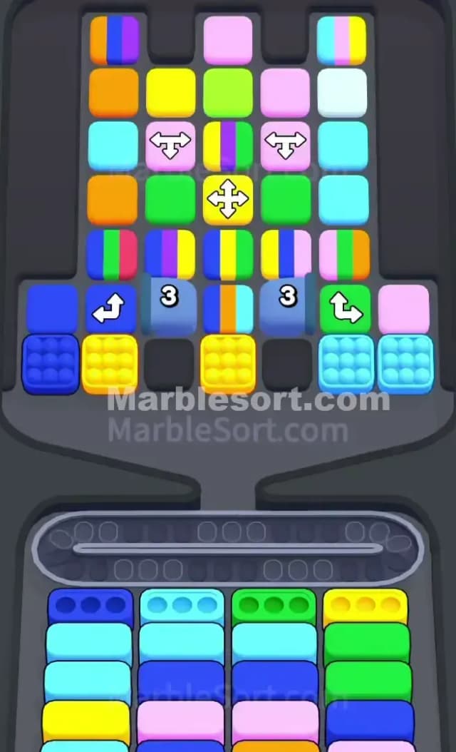 Marble Sort Level 637 Gameplay