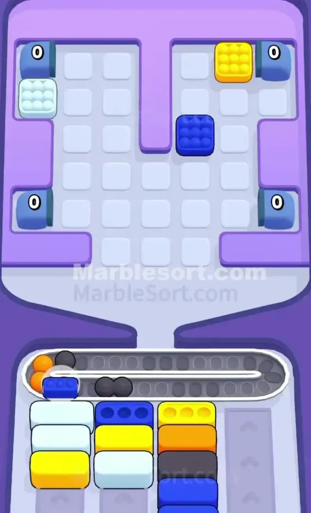 Marble Sort Level 442 Solution 3