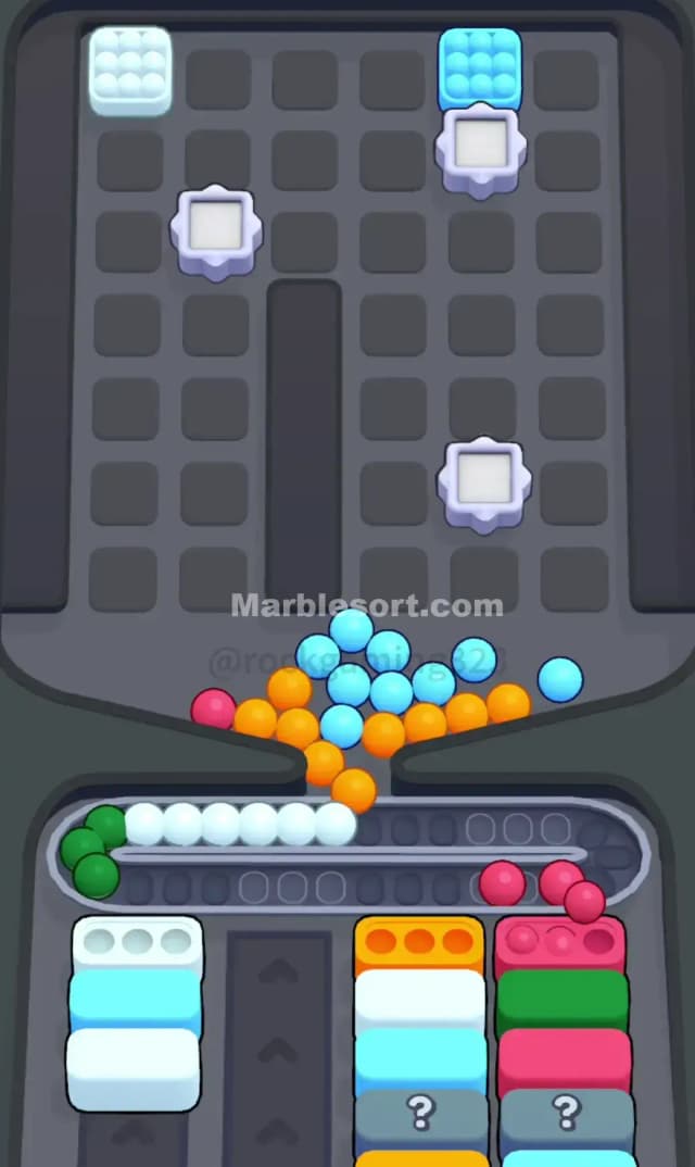 Marble Sort Level 334 Solution 3
