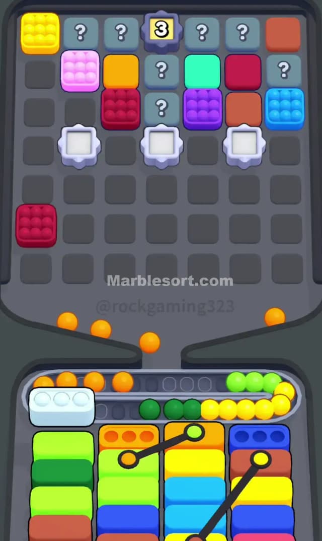 Marble Sort Level 380 Solution 2
