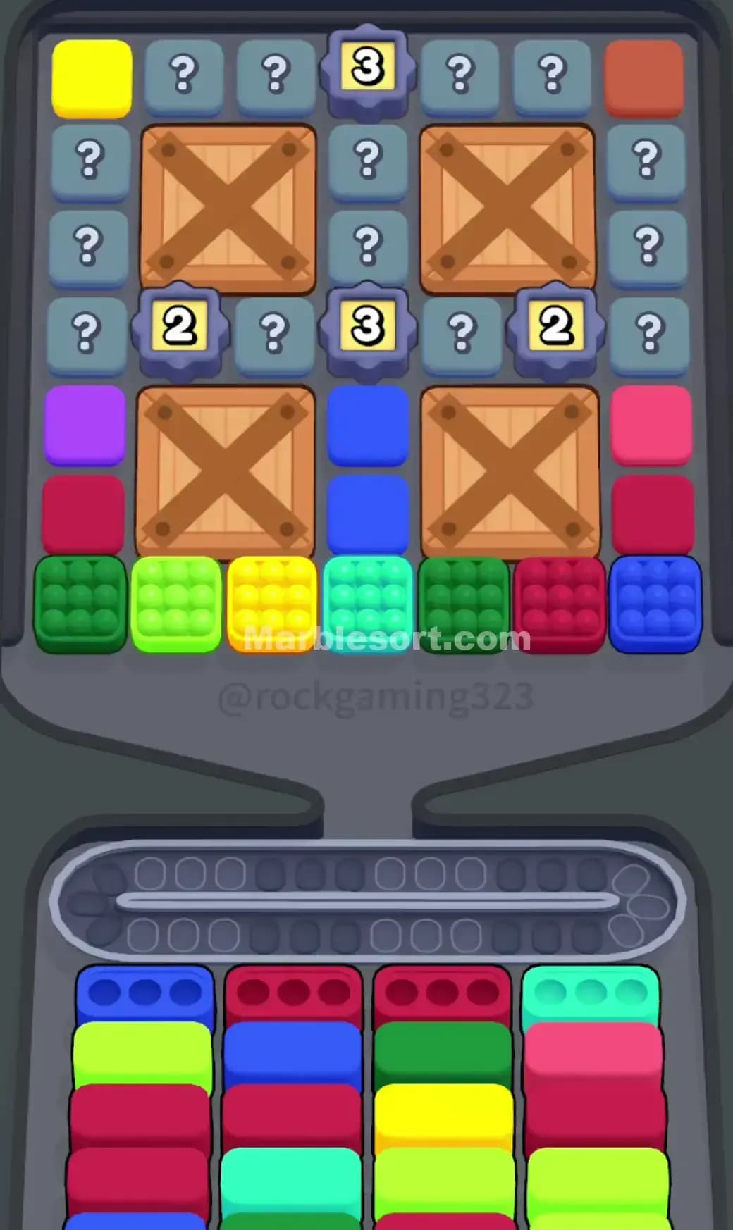 Marble Sort Level 380 Screenshot