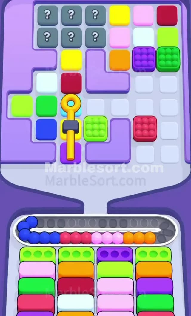 Marble Sort Level 675 Solution 1