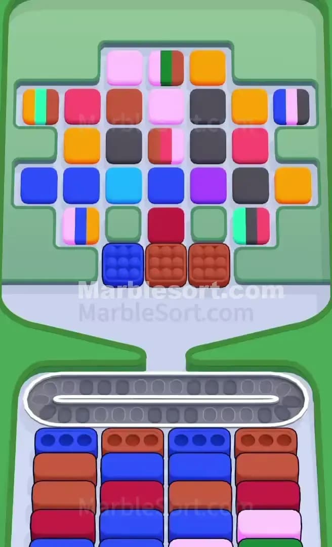 Marble Sort Level 263 Screenshot