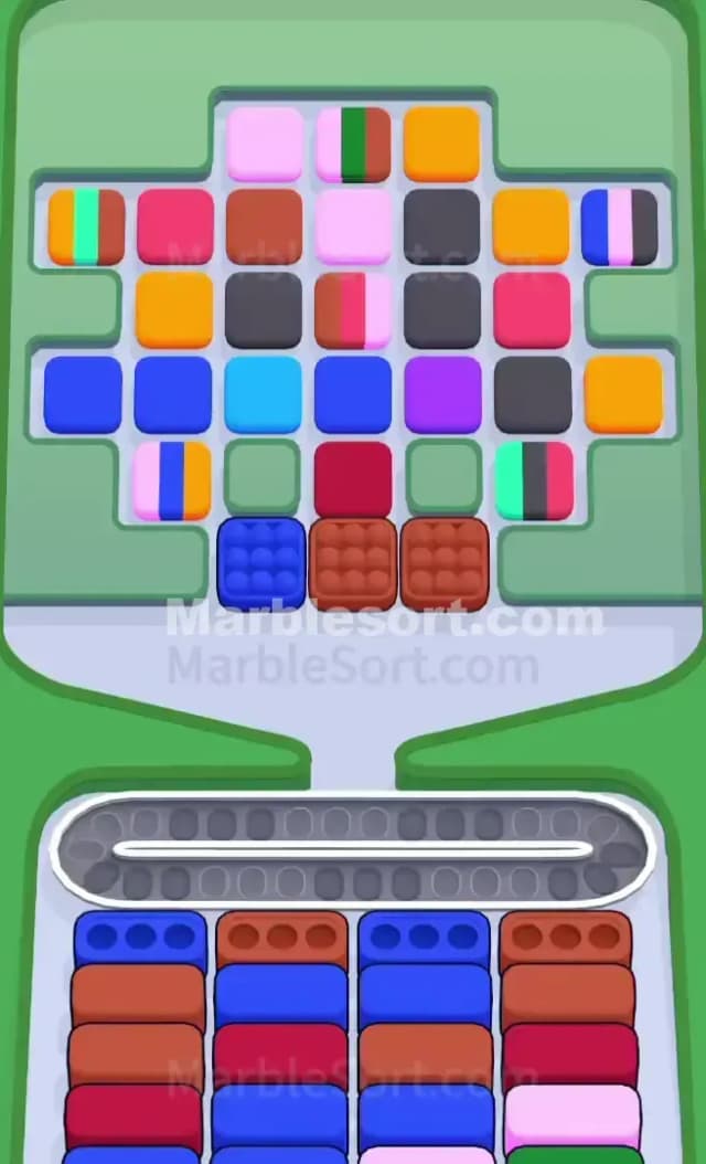 Marble Sort Level 263 Gameplay