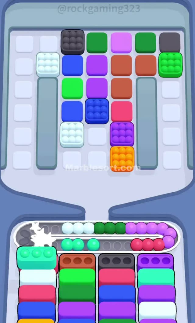 Marble Sort Level 88 Solution 1