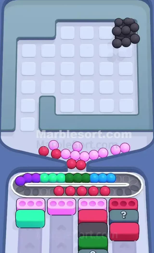 Marble Sort Level 393 Solution 3