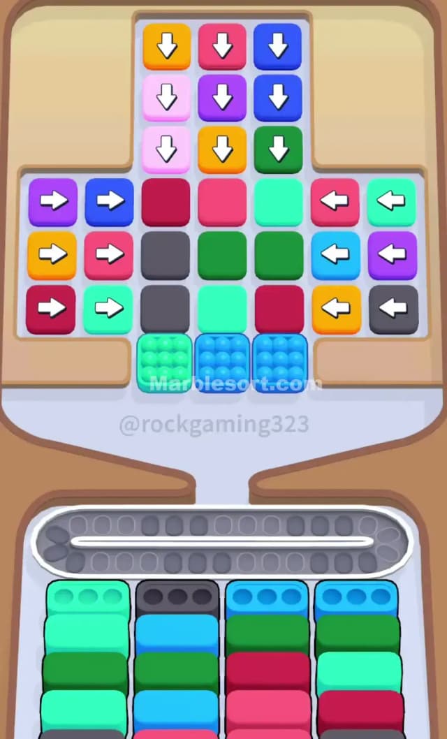 Marble Sort Level 129 Gameplay