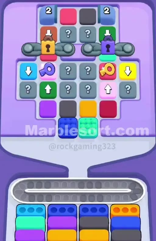 Marble Sort Level 216 Screenshot