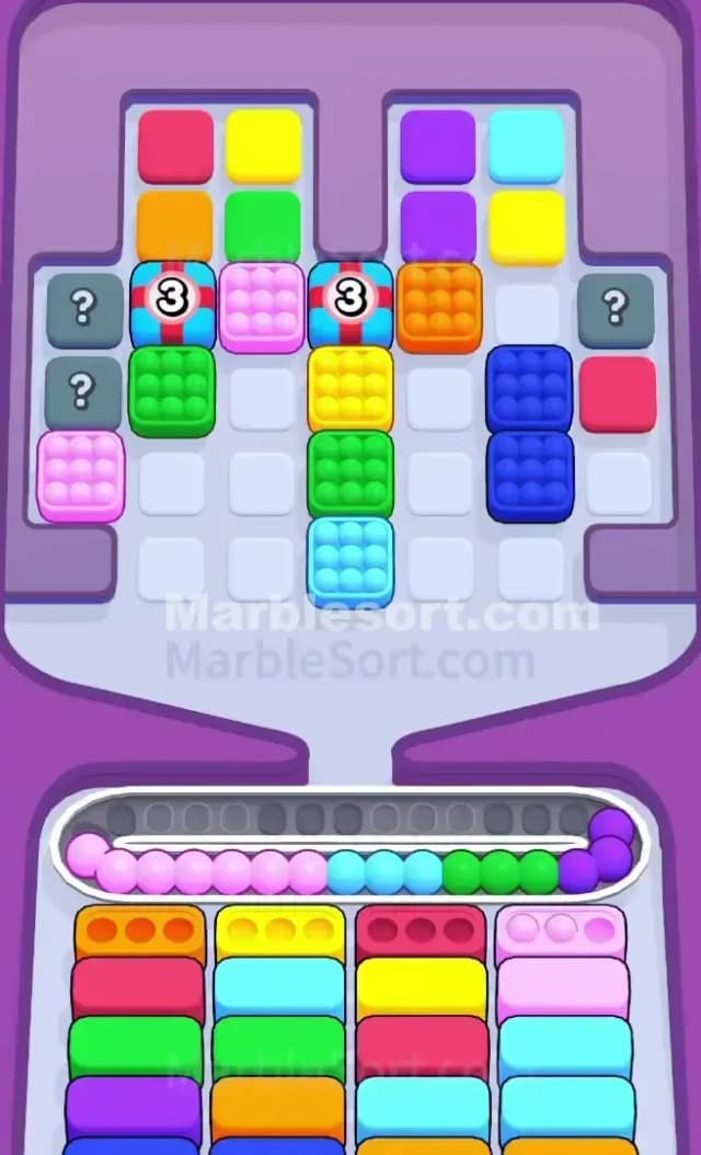 Marble Sort Level 405 Solution 1