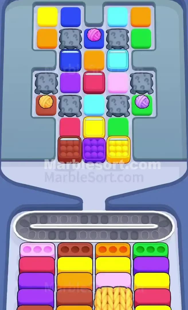 Marble Sort Level 695 Screenshot