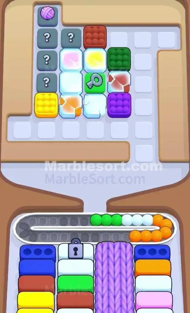 Marble Sort Level 513 Solution 1