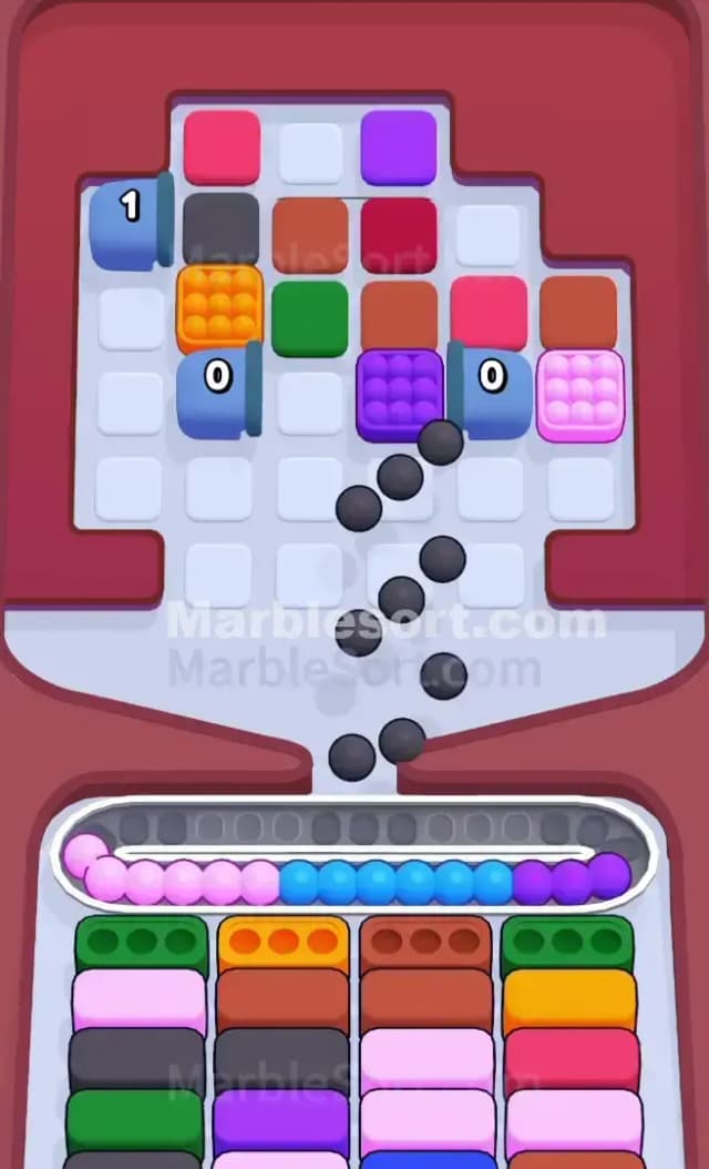 Marble Sort Level 606 Solution 2