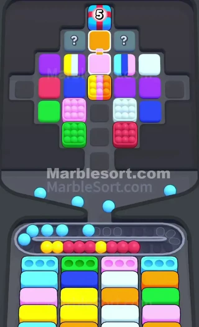 Marble Sort Level 267 Solution 1