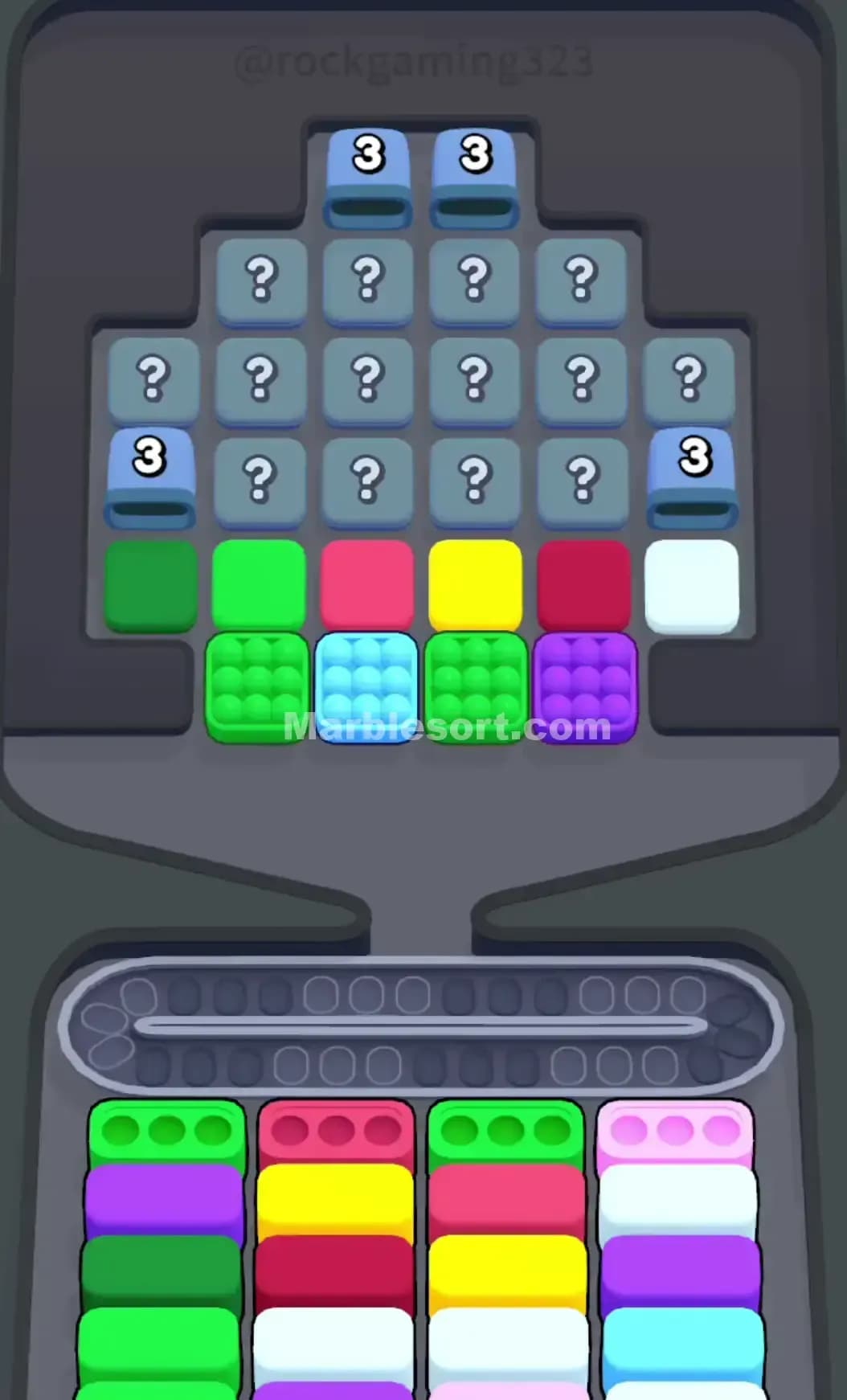 Marble Sort Level 30 Screenshot