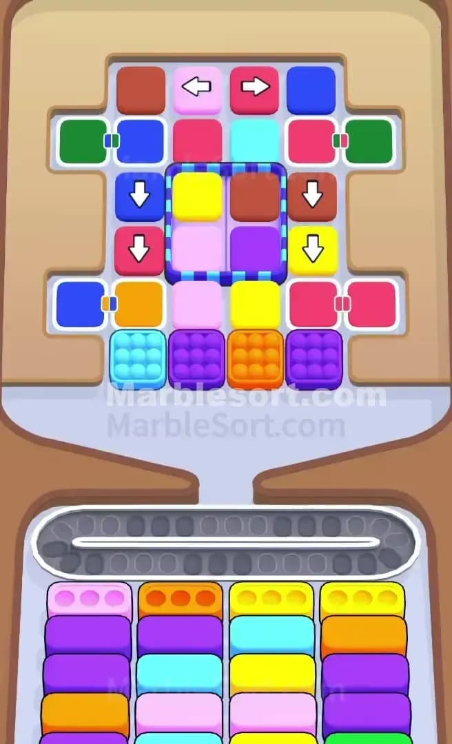 Marble Sort Level 363 Screenshot