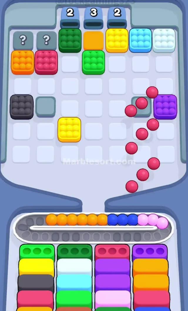 Marble Sort Level 86 Solution 2