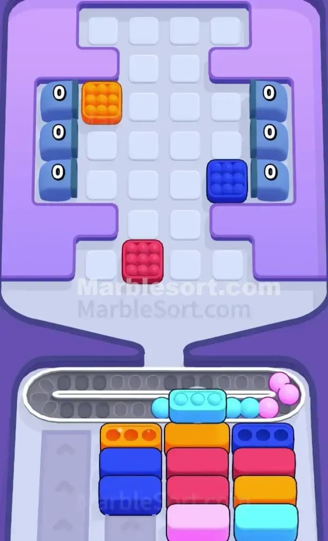 Marble Sort Level 371 Solution 3