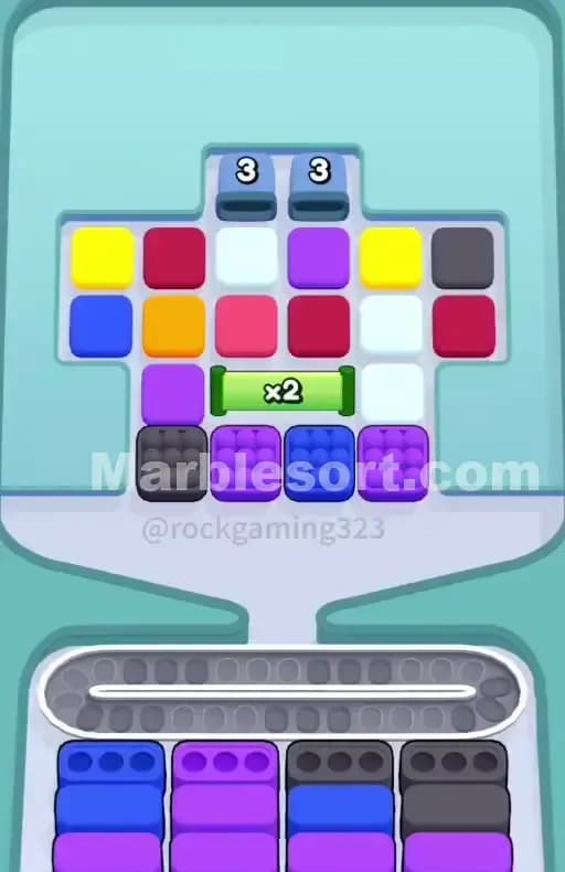 Marble Sort Level 352 Gameplay