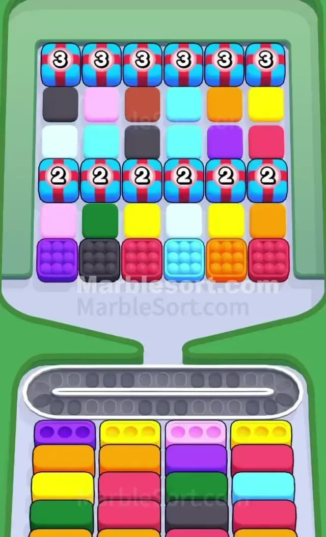 Marble Sort Level 335 Gameplay