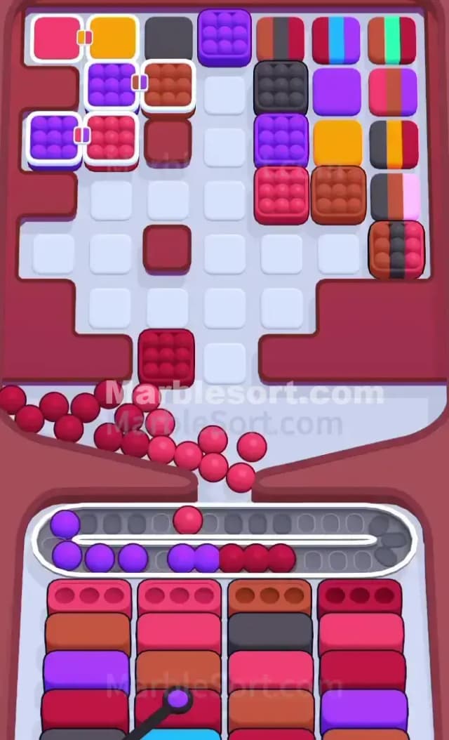 Marble Sort Level 683 Solution 1