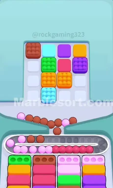 Marble Sort Level 121 Solution 1