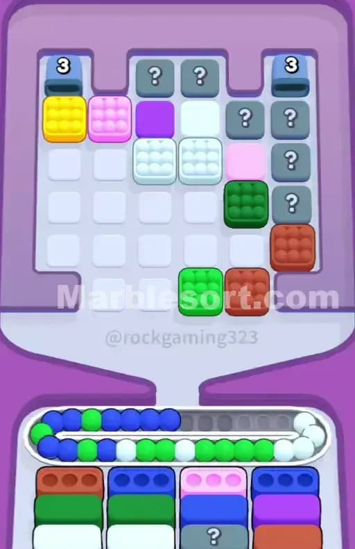 Marble Sort Level 322 Solution 1