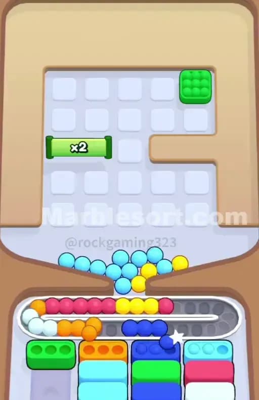 Marble Sort Level 361 Solution 3