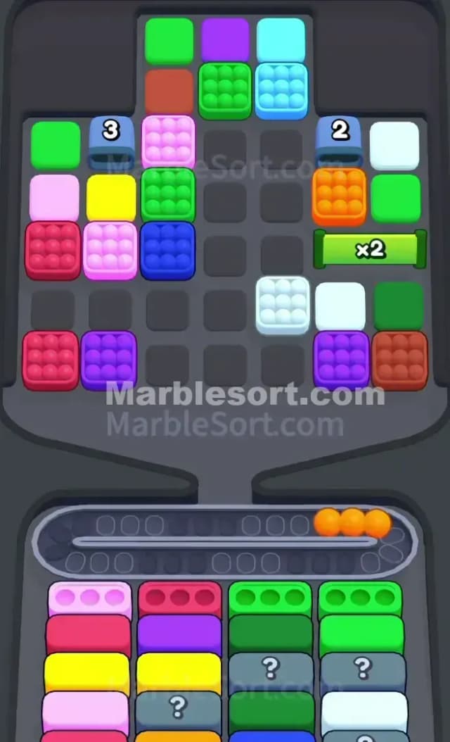 Marble Sort Level 324 Solution 1
