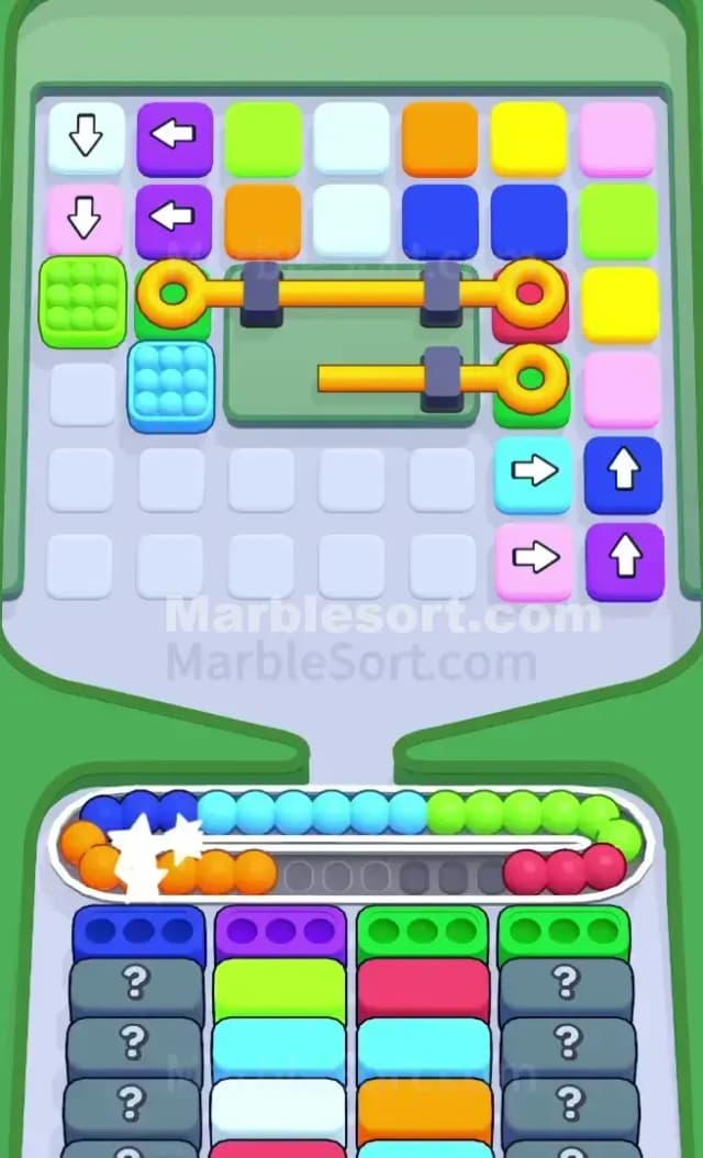 Marble Sort Level 485 Solution 1