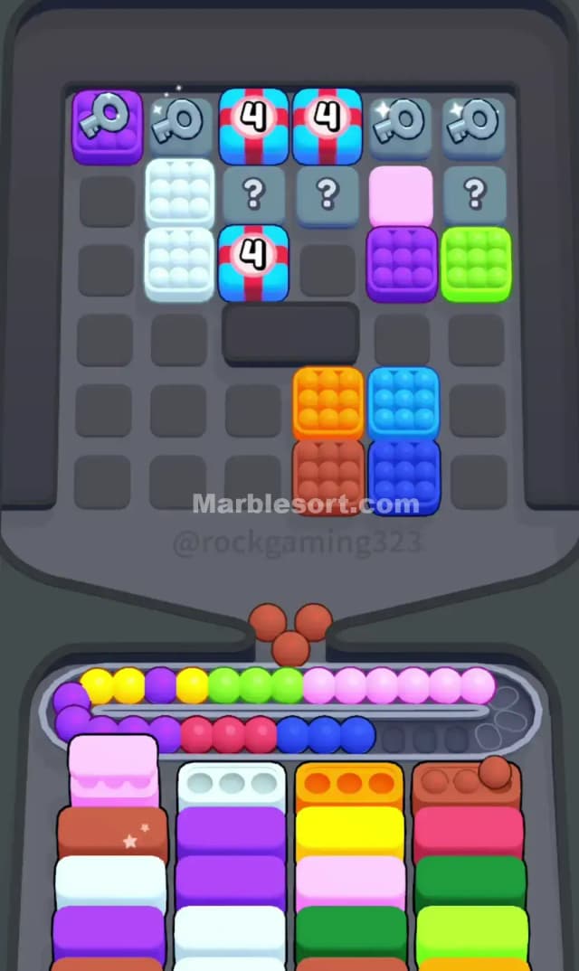 Marble Sort Level 267 Solution 1