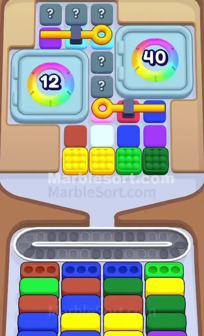Marble Sort Level 588 Screenshot