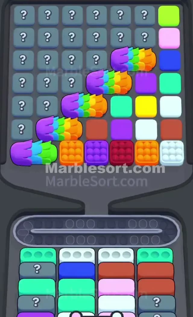 Marble Sort Level 634 Gameplay