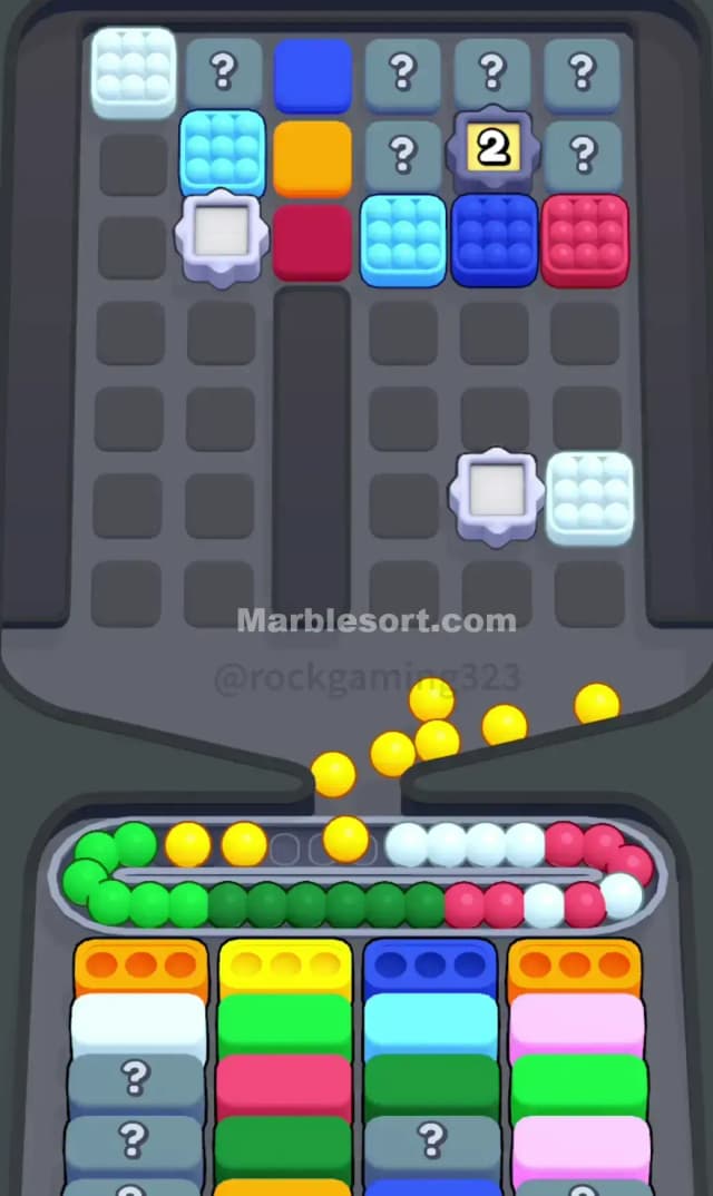 Marble Sort Level 334 Solution 2