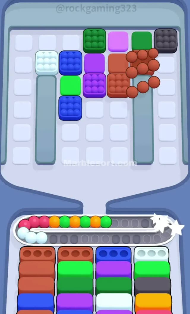 Marble Sort Level 88 Solution 2