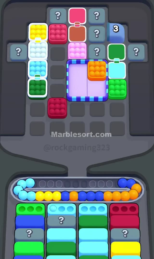 Marble Sort Level 337 Solution 1
