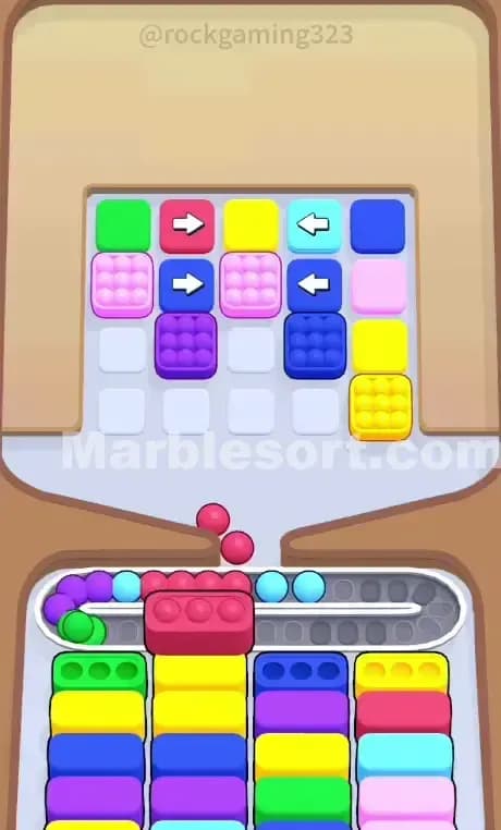 Marble Sort Level 51 Solution 1