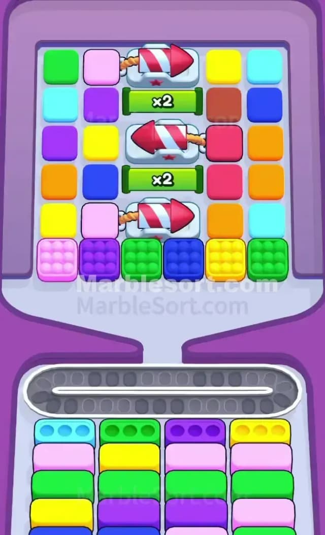 Marble Sort Level 632 Gameplay