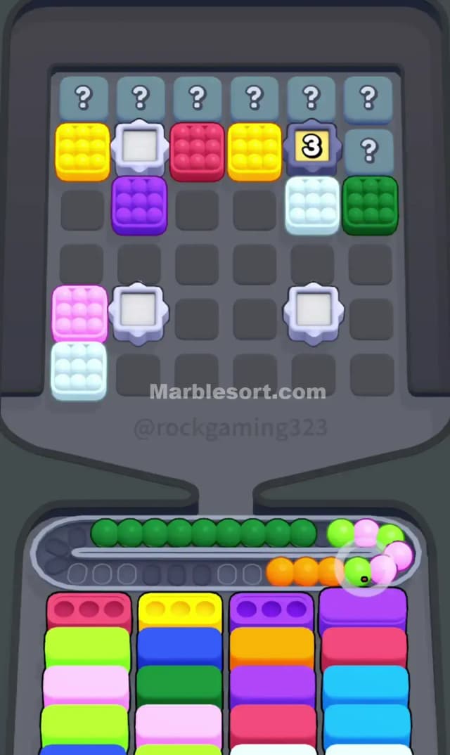 Marble Sort Level 374 Solution 2