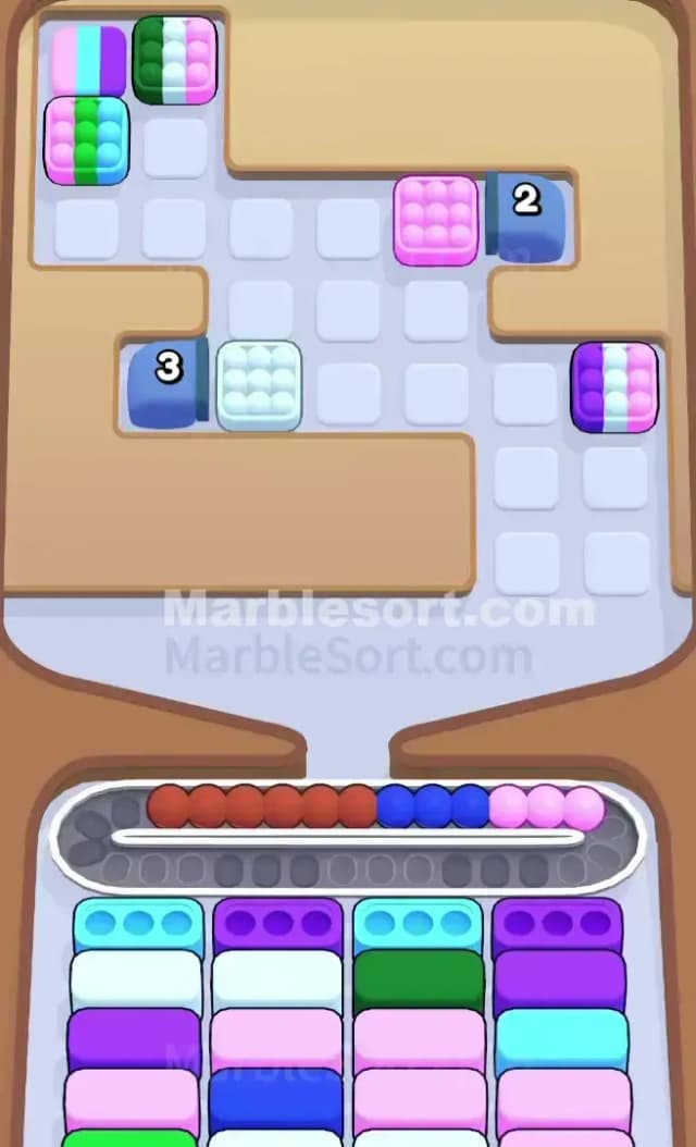 Marble Sort Level 276 Solution 2