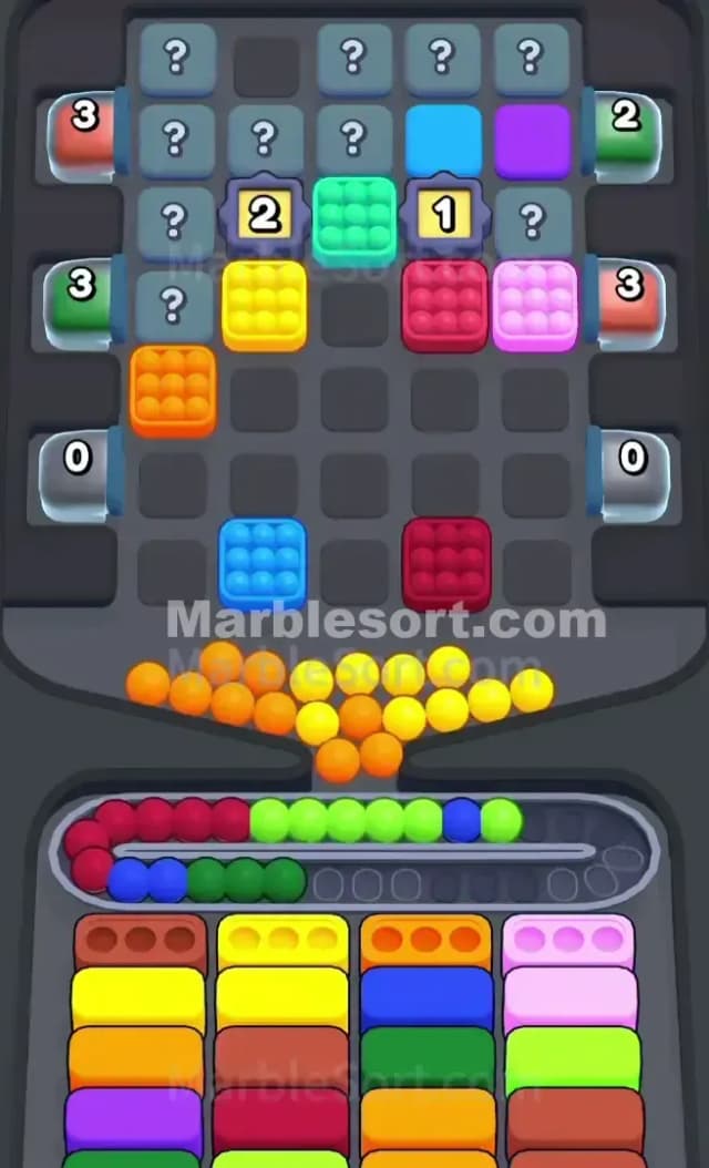 Marble Sort Level 640 Solution 1