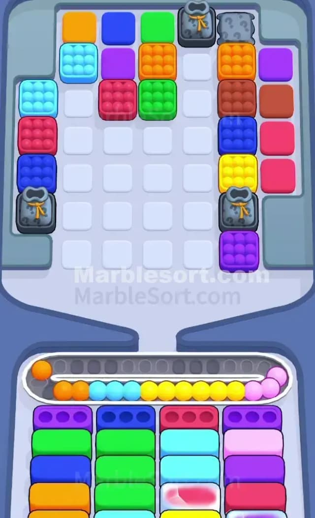 Marble Sort Level 386 Solution 1