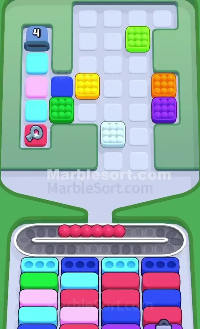 Marble Sort Level 723 Solution 2